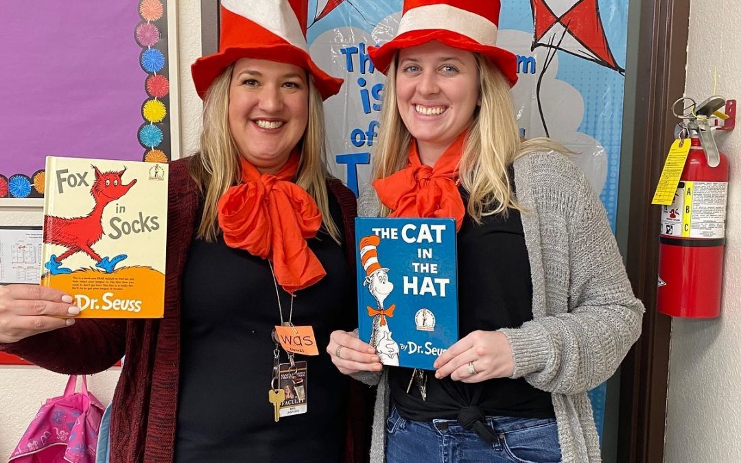 Kindergartners Enjoy Green Eggs and Ham in Celebration of Dr. Seuss’ Birthday