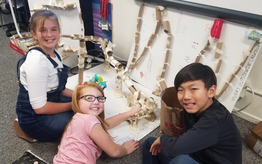 SCCS Young Engineers Design and Build Marble Runs